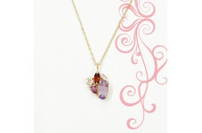 マルチストーン♡ネックレス&ピアス