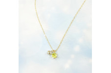 アクアマリン＆ペリドットネックレス