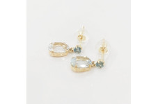 ☆アクアマリンピアス☆