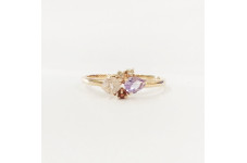 マルチストーン♡ピンキーリング