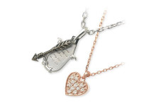 ♥ハート＆アローペアネックレス