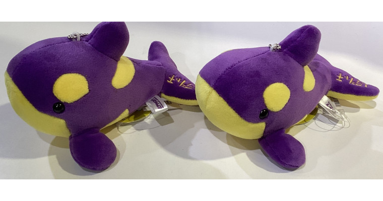 むらさき　ぬいぐるみ 須磨シーワールド×ムラサキスポーツ限定「ムラシャチ」キーホルダーが