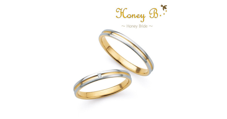 結婚指輪♡『Honey Bride(ﾊﾆｰﾌﾞﾗｲﾄﾞ)』