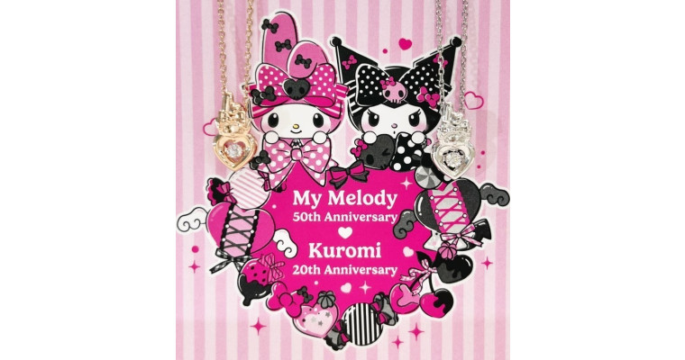 サンリオ　マイメロディ　50周年　レッド・ブラック マイメロディ50周年・クロミ20周年記念！おそろいで、とっておき
