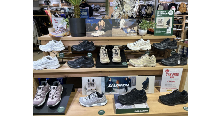 【ムラスポ5店舗限定！】サロモン ノベルティ開始！